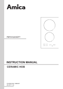 Handleiding Amica PH3200ZT Kookplaat