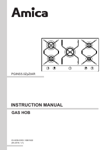 Handleiding Amica INPGZ9610 Kookplaat