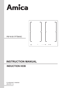 Handleiding Amica PI6544STK Kookplaat