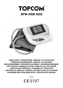 Instrukcja Topcom BPM ARM 5000 Ciśnieniomierz