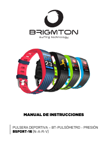 Handleiding Brigmton BSPORT-16-R Activity tracker