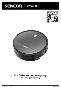 Instrukcja Sencor SRV 2230TI Odkurzacz