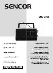 Instrukcja Sencor SRD 2806 Radio