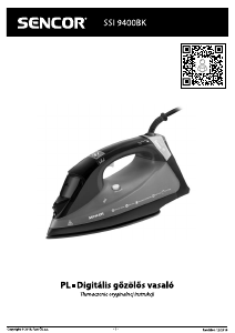 Instrukcja Sencor SSI 9400BK Żelazko