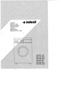 Handleiding Indesit WN 660 BE Wasmachine