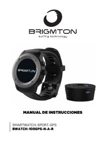 Manual Brigmton BWATCH-100GPS-A Sports Watch