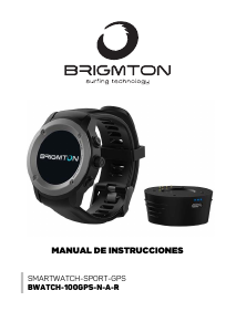 Manual de uso Brigmton BWATCH-100GPS-A Reloj deportivo