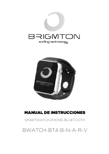 Bruksanvisning Brigmton BWATCH-BT4R Smart klocka