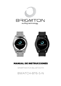 Bruksanvisning Brigmton BWATCH-BT6-N Smart klocka