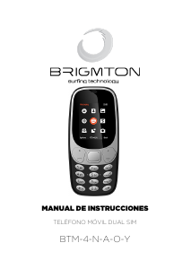 Handleiding Brigmton BTM-4-N Mobiele telefoon