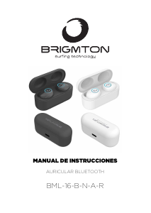 Manual de uso Brigmton BML-16-R Auriculares
