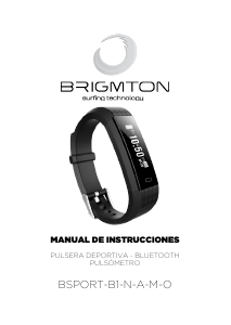 Handleiding Brigmton BSPORT-B1-A Activity tracker