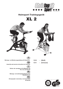 Mode d’emploi Christopeit XL 2 Vélo d’appartement