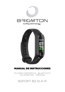 Handleiding Brigmton BSPORT-B2-R Activity tracker