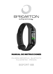 Manual de uso Brigmton BSPORT-BB Rastreador de actividad