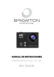 Handleiding Brigmton BSC-9HD4K Actiecamera