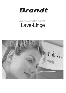 Mode d’emploi Brandt BWF6Q1YCW Lave-linge