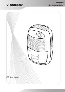 Handleiding Amcor MD280 Luchtontvochtiger