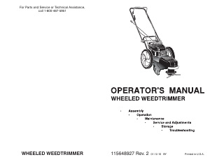 Manual Poulan PR22WT Lawn Mower