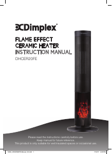 Handleiding Dimplex DHCER20FE Kachel