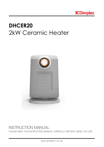 Handleiding Dimplex DHCER20 Kachel