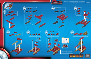 Manual Mega Bloks set 1955 Iron Man 2 Jet boat pursuit