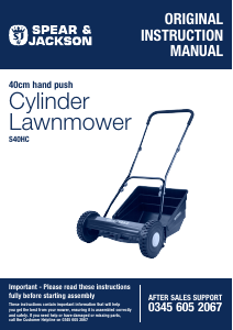 Manual Spear & Jackson S40HC Lawn Mower