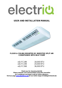 Manual ElectriQ eiq-FC18K Air Conditioner