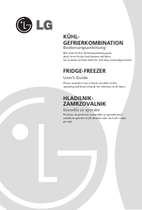 Bruksanvisning LG GCB359BLQA Kyl-frys