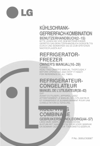 Bedienungsanleitung LG GR-372SF Kühl-gefrierkombination