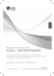 Bedienungsanleitung LG GML916NSHZ Kühl-gefrierkombination