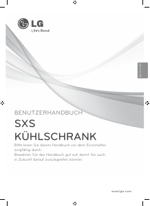 Bedienungsanleitung LG GW-P227HLYV Kühl-gefrierkombination