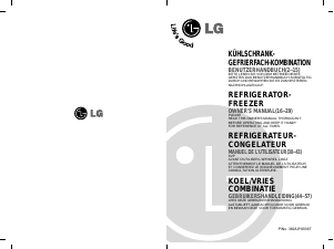 Bedienungsanleitung LG GR-332SF Kühl-gefrierkombination