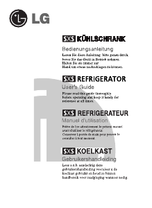 Bedienungsanleitung LG GR-G227STBA Kühl-gefrierkombination