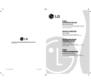 Bedienungsanleitung LG GR-B429BNRW Kühl-gefrierkombination