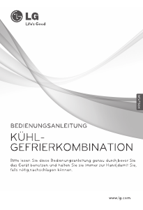 Bedienungsanleitung LG GC-399SLQW Kühl-gefrierkombination