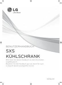 Bedienungsanleitung LG GS3159AEHZ1 Kühl-gefrierkombination