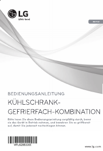 Bedienungsanleitung LG GBB329DSJZ Kühl-gefrierkombination