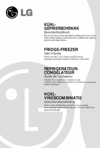 Bedienungsanleitung LG GR-439BLQ Kühl-gefrierkombination