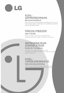Bedienungsanleitung LG GR-469BTK Kühl-gefrierkombination