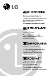 Bruksanvisning LG GR-P217BSB Kyl-frys