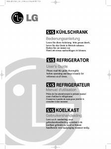 Bedienungsanleitung LG GR-L207MAGU Kühl-gefrierkombination