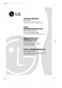 Bruksanvisning LG GR-409GLPA Kyl-frys