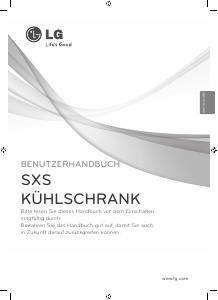 Bedienungsanleitung LG GW-P207FLPV Kühl-gefrierkombination