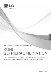 Bedienungsanleitung LG GB3133SWJW Kühl-gefrierkombination