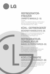 Bruksanvisning LG GR-642AVPK Kyl-frys