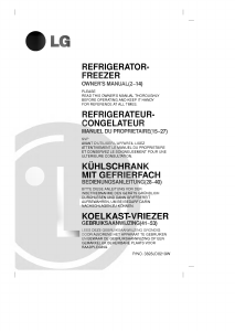 Bedienungsanleitung LG GR-T382S Kühl-gefrierkombination