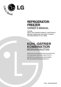 Bruksanvisning LG GR-U192S Kyl-frys