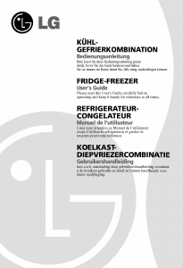 Bruksanvisning LG GR-399SXQ Kyl-frys