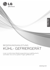Bedienungsanleitung LG GT5132SHES Kühl-gefrierkombination